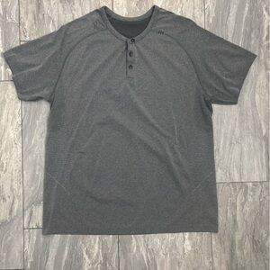 Lululemon men’s henley dri fit shirt